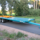 5931 Rolland flat bed box trailer 10m 