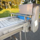 6176 PPM roller inspection table stainless steel