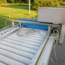 6176 PPM roller inspection table stainless steel