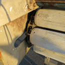 6176 PPM roller inspection table stainless steel