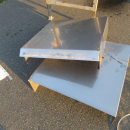 6176 PPM roller inspection table stainless steel