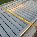 6176 PPM roller inspection table stainless steel