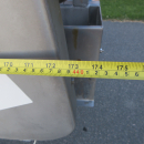 6176 PPM roller inspection table stainless steel