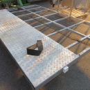 6176 PPM roller inspection table stainless steel