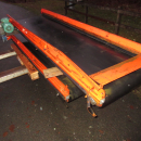 6189 EKKO receving hopper with screen grader and coil cleaning unit