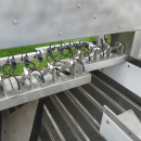 6236 Newtec + Gillenkirch packaging line for apple in plastic bags