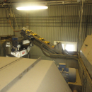 6292 Tong potato washing line with destoner and polisher Stainless steel