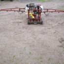 3480 Hardi small sprayer 200 ltr 6 m ramp el-steering