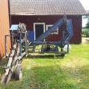 3631 Asa-Lift swedes harvester 1 row with elevator