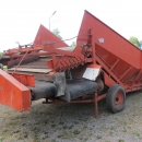 3634 Amac recieving hopper BLS with soil rollers