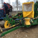 3831 Juko 1 row trailed potato harvester