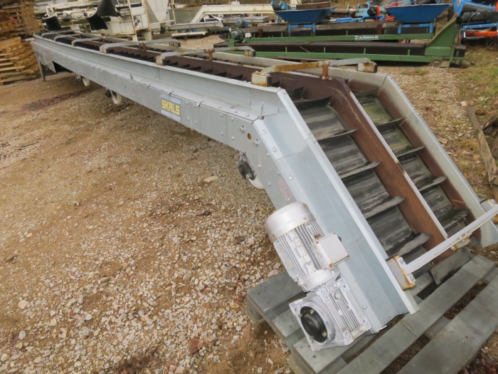 4336 SKALS conveyor double 8900x370+370 mm