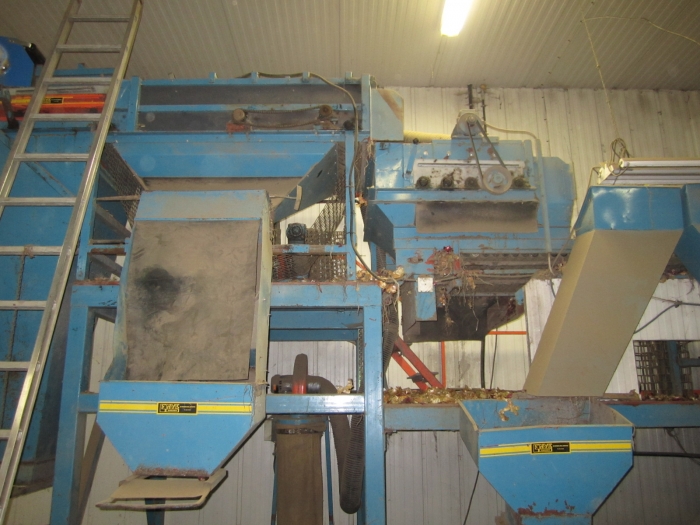 3286 EMVE potato screen grading sorting line