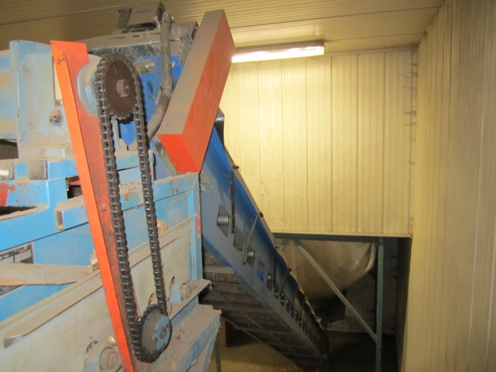 3286 EMVE potato screen grading sorting line