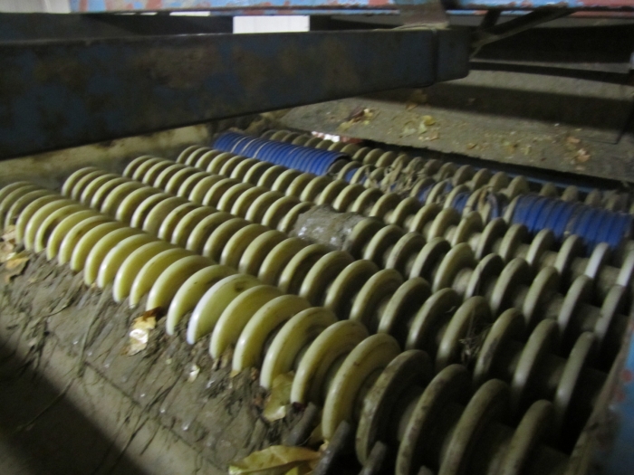 3286 EMVE potato screen grading sorting line
