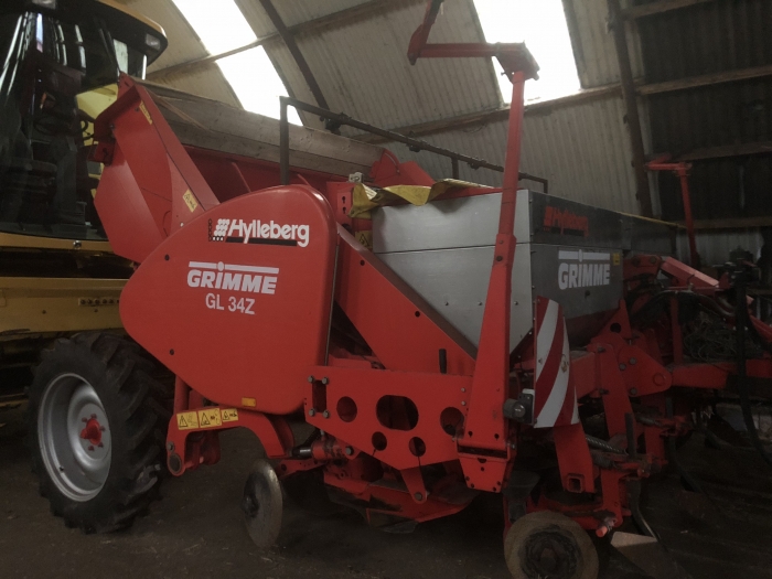 4764 Grimme GL34Z Kartoffel Legemaschine 4 Reihen