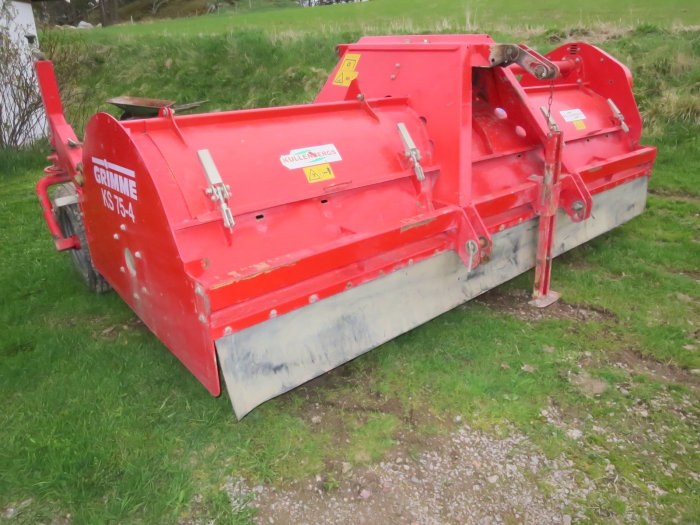 4793 Grimme KS75-4 haulm chopper