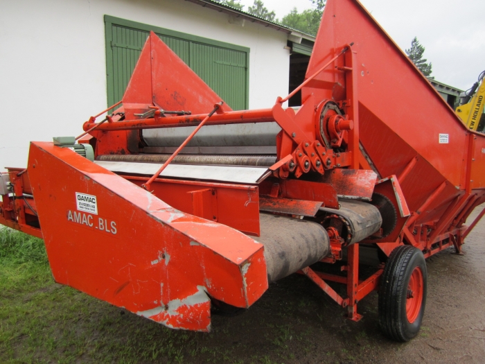3276 AMAC receiving hopper mit Rollen Walzen