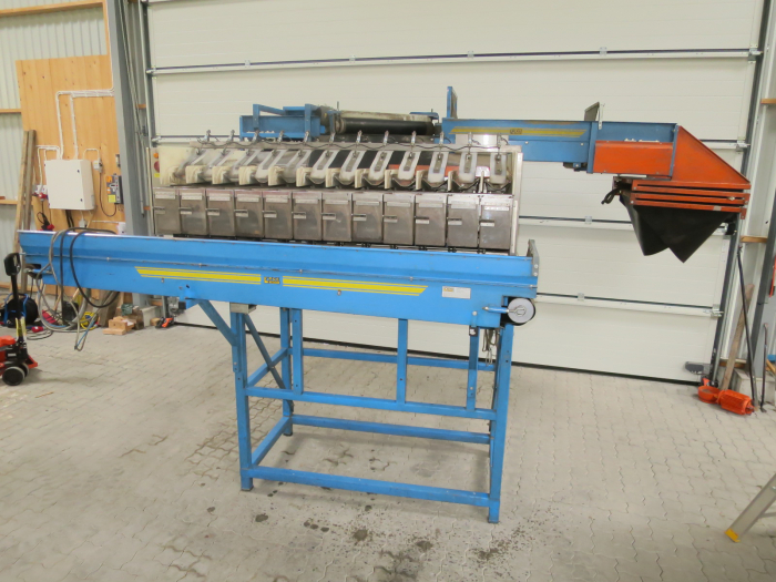 5279 Newtec 2012 B 2012B linear weigher potato onion