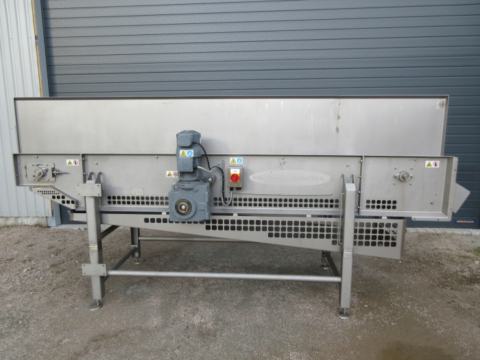 5421 Heat and control conveyor belt 2800x600 mm STAINLESS STEEL