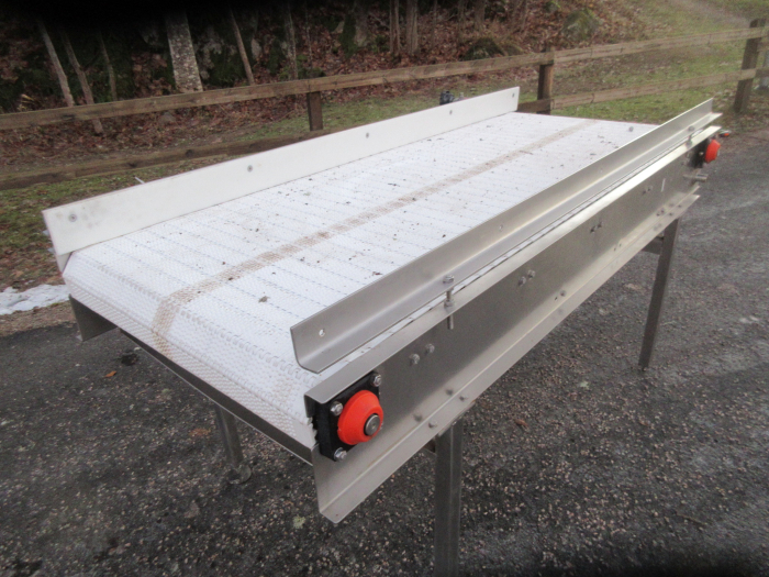 5568 Förderband 2000x800 mm Edelstahl