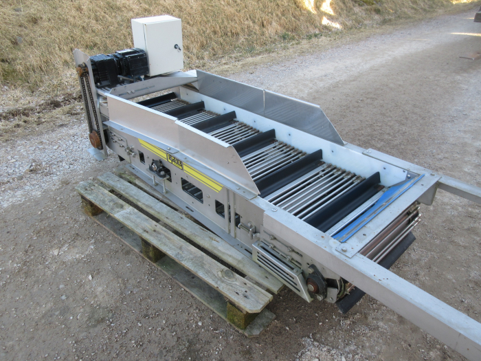 5645 EMVE sieving web 1400x550 mm. STAINLESS STEEL