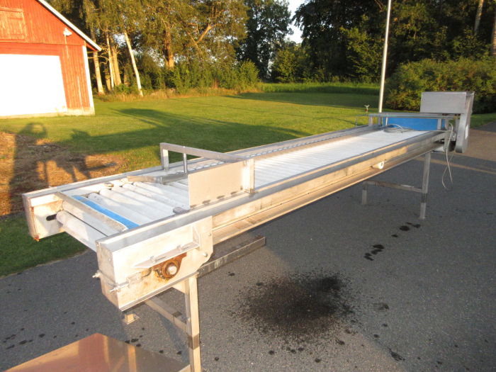 6176 PPM roller inspection table stainless steel