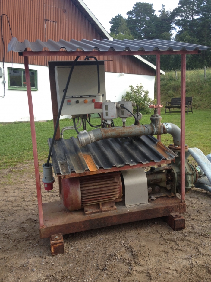 3451 RMV irrigation equipment with pump station