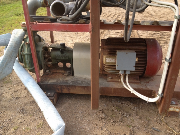 3451 RMV irrigation equipment with pump station
