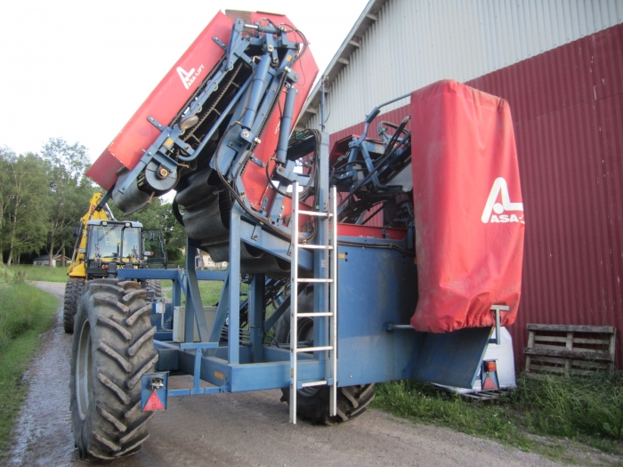 3457 Asa-Lift Möhrenroder 1 Reihe mit Elevator Bogsiert