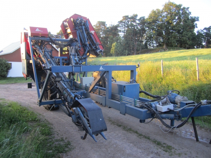 3457 Asa-Lift Möhrenroder 1 Reihe mit Elevator Bogsiert