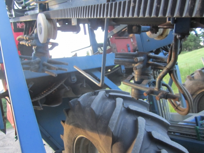 3457 Asa-Lift Möhrenroder 1 Reihe mit Elevator Bogsiert