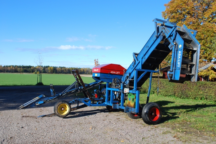 3504 Asa-Lift Möhrenroder 1Reihe mit überlader