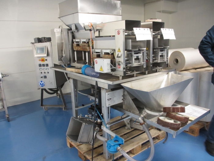 3536 Miele complete weigher and vertical packaging machine