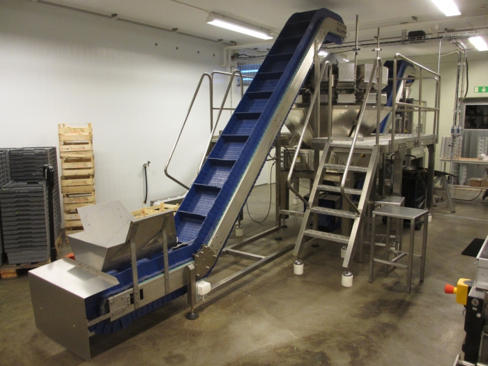 3728 Complete weigher and bagging line 