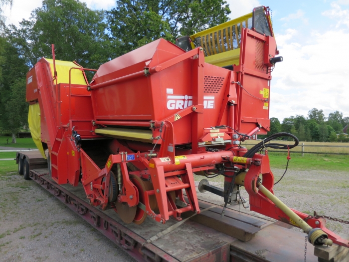 3874 Grimme SE75-40 potato harvester