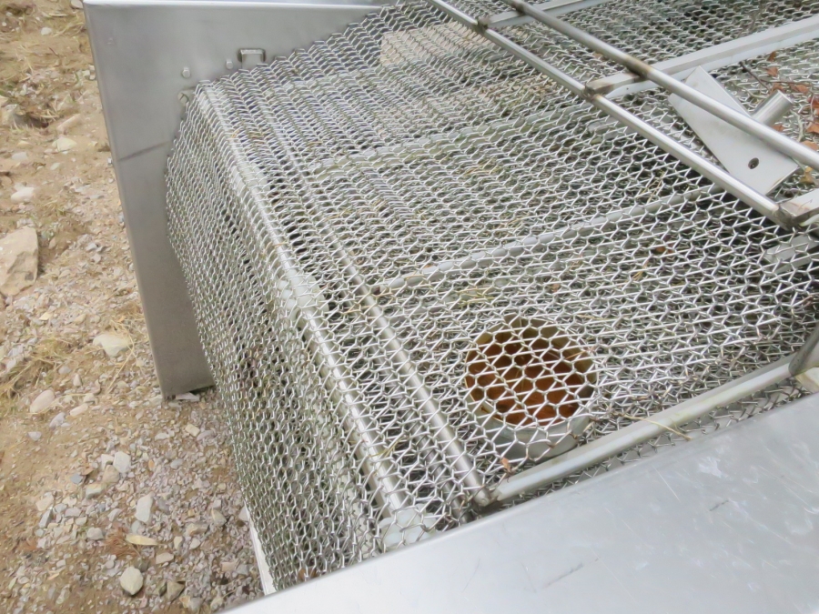 4144 Belt drier web table for Frying line potato chips