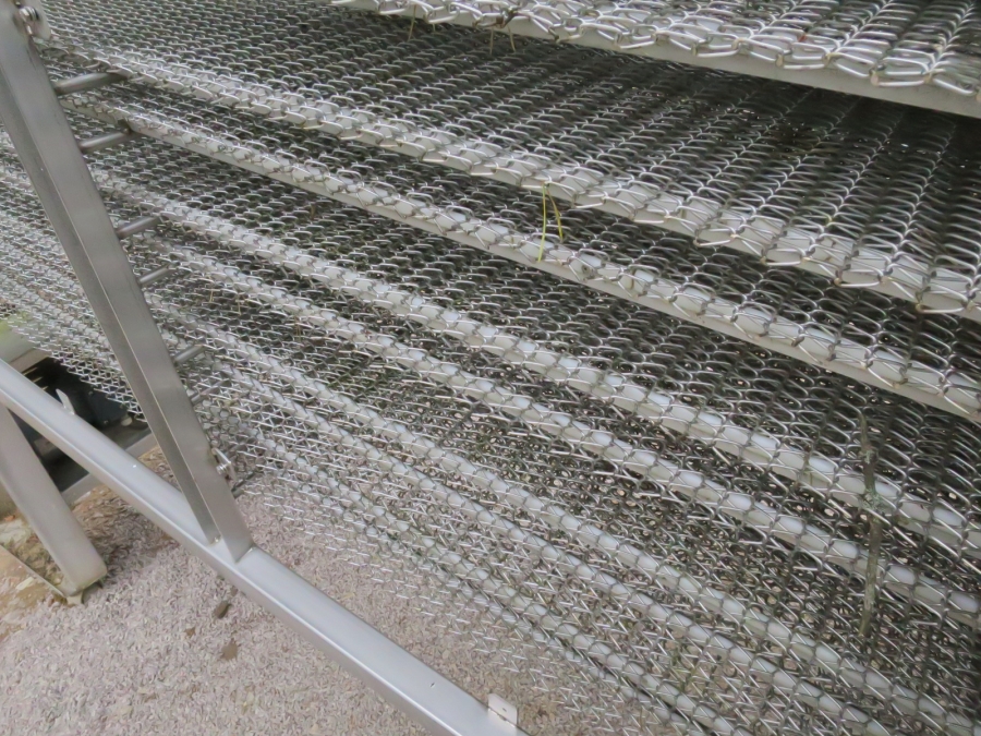 4144 Belt drier web table for Frying line potato chips
