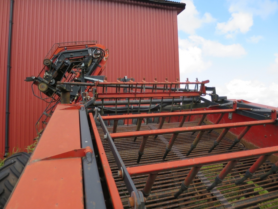 4163 Amac potato harvester 2 row with elevator