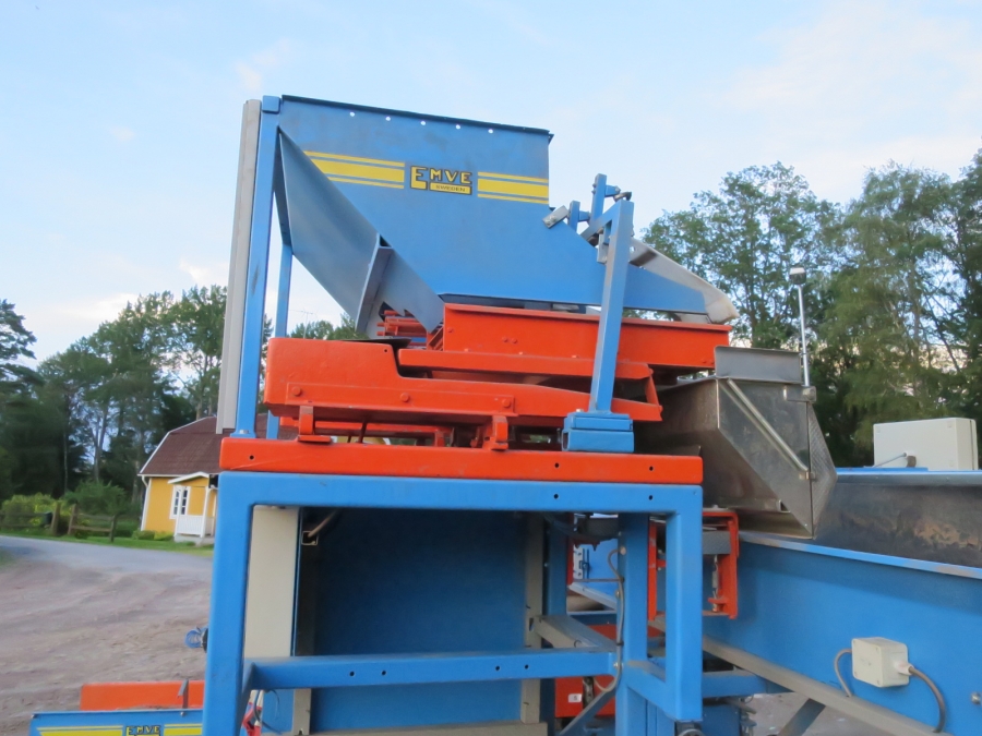 4165 EMVE BE 5000 Papiermaschine + EMVE Doppelwaage