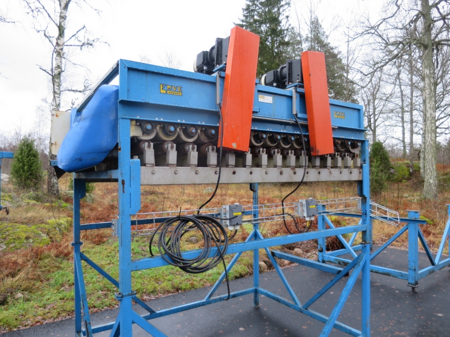 4190 EMVE Trockner 15 Rollen, 1,5 m Breit