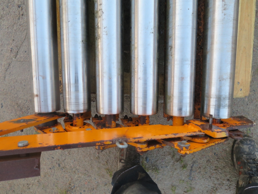 4214 Miedema roller cleaner module 6 roller 1600 mm width