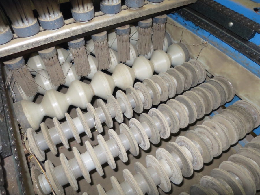 4221 EMVE diabolo grader complete line