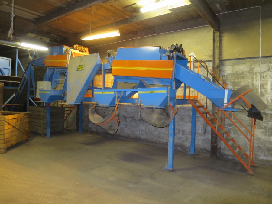 4221 EMVE diabolo grader complete line