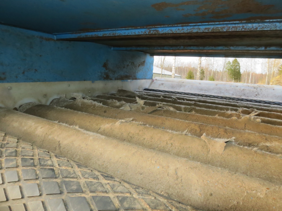 4292 EMVE felt drier table 1000 mm 8 roller