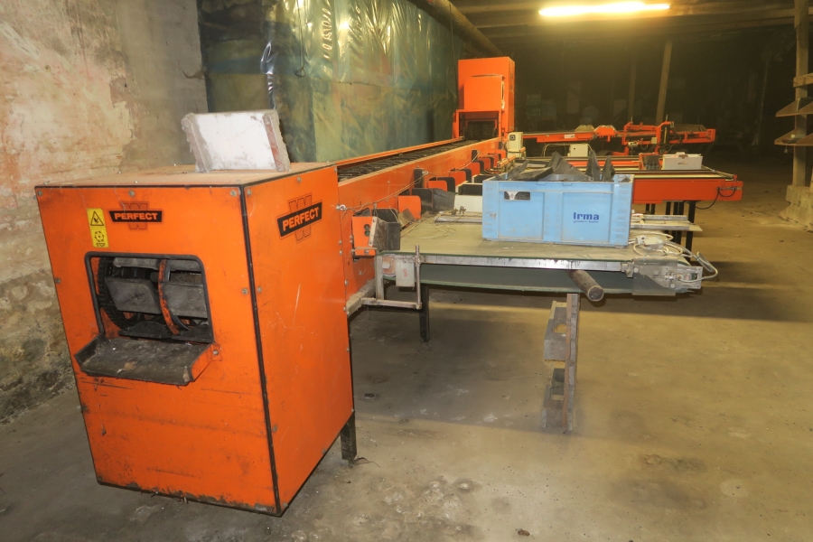 4387 Perfect Apfelsortieranlage Komplettes Linie