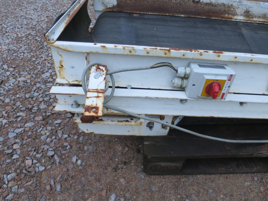 4483 SKALS plantransportör trummotor 1750x750 mm