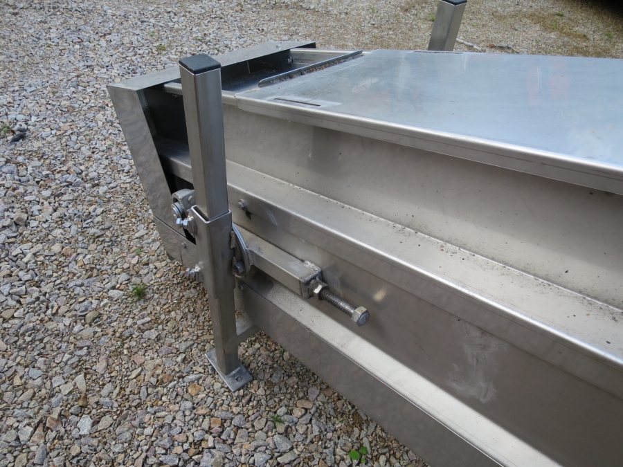 4507 Sorma S&B elevator Stainless steel 5400x300