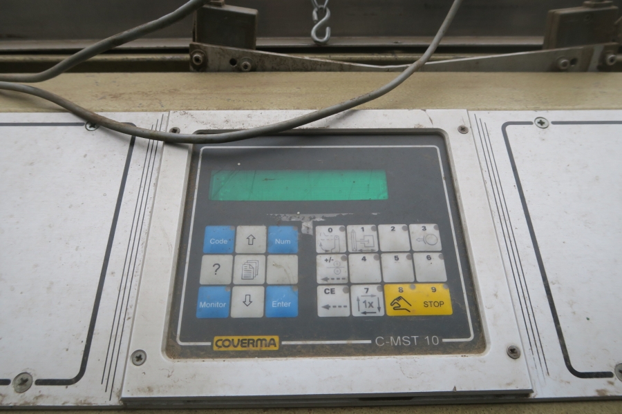 4588 Affeldt Computer weigher 12 head with rollstock net bagger