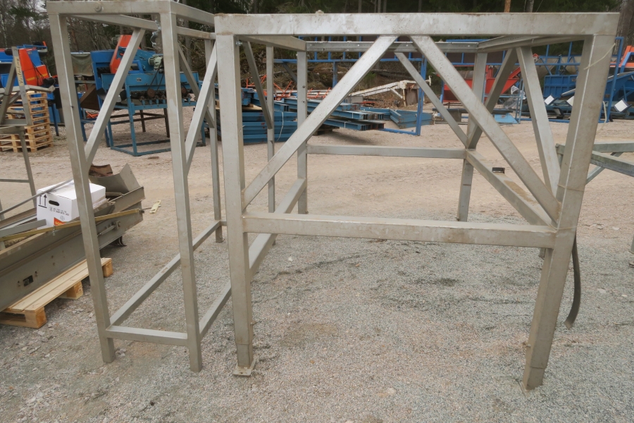 4588 Affeldt Computer weigher 12 head with rollstock net bagger
